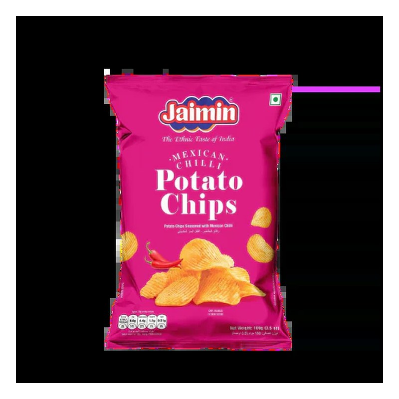 JAIMIN Mexican Chilli Potato Chips 100 gm