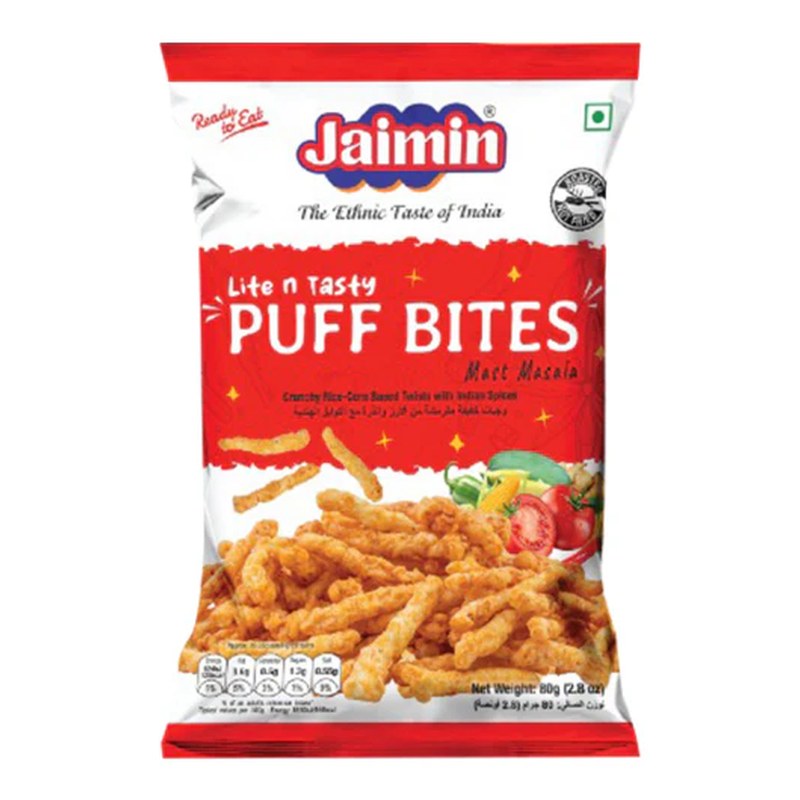 JAIMIN Puff Bites Masti Masala 80 gm