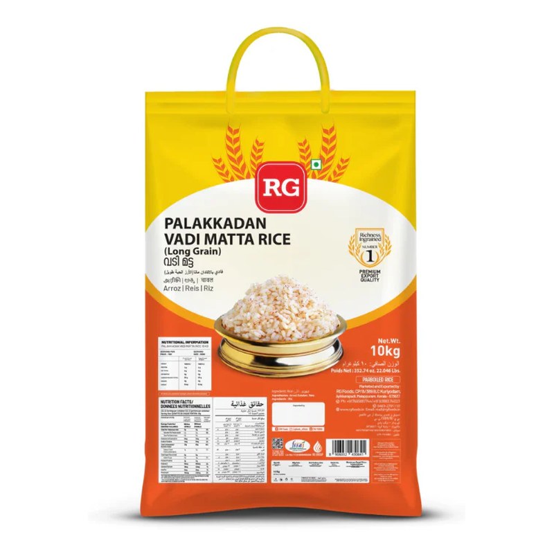 RG Palakadan Vadi Matta Rice 10 KG