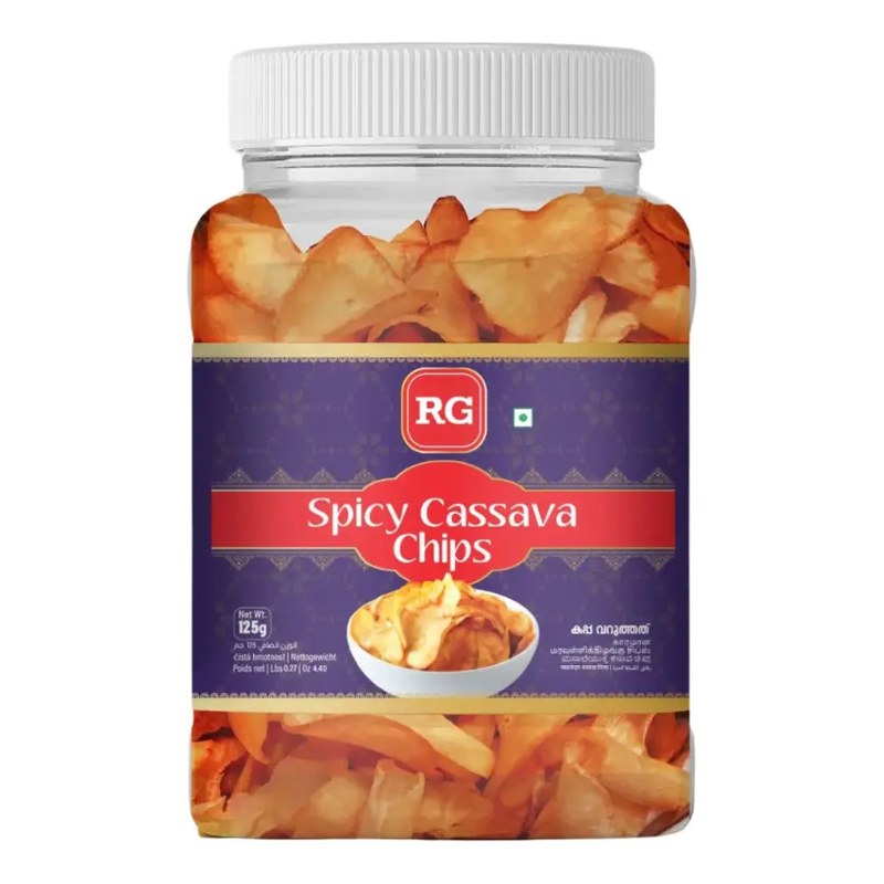 RG Spicy Cassava Chips 125 gm