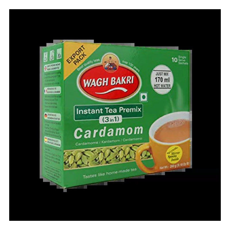 WAGH BAKRI Cardamom Instant Premix 140 gm