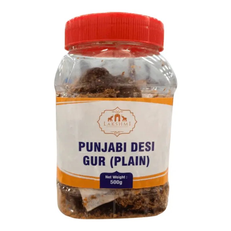 LAXMI Punjabi Pesi Gur Jar 500 gm
