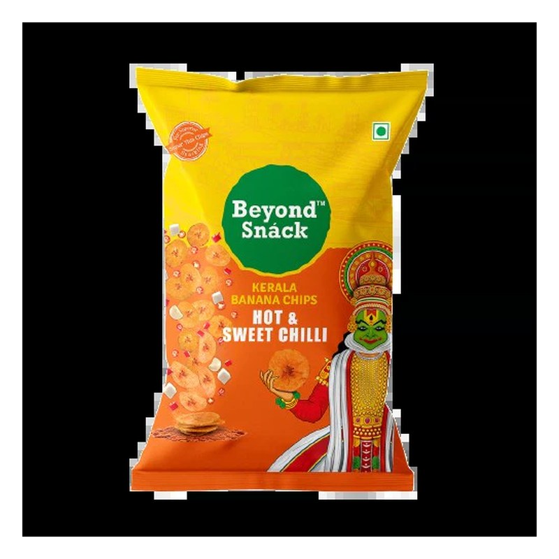 BEYOND Banana Chips Hot & Sweet 100 gm