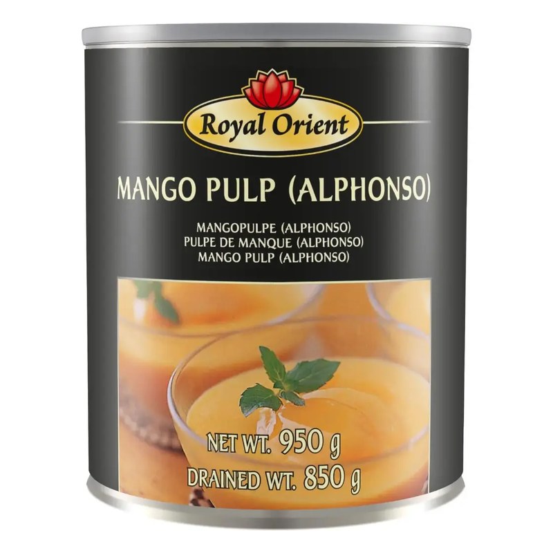 ROYAL ORIENT Mango Pulp Alphonso 850 gm