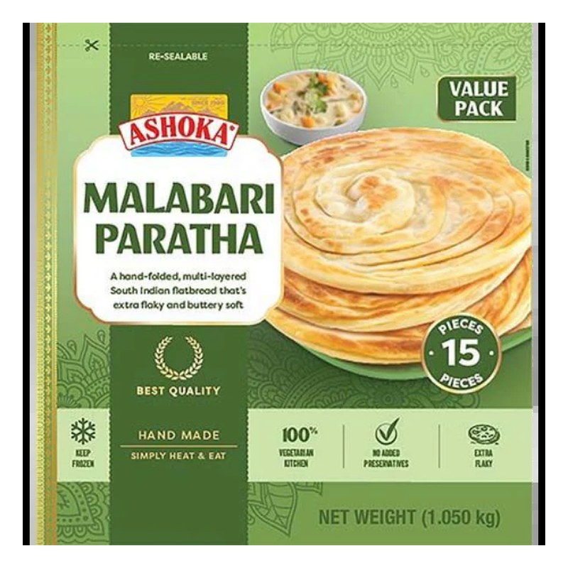 ASHOKA Frozen Malabari Paratha Family Pack 1050 gm