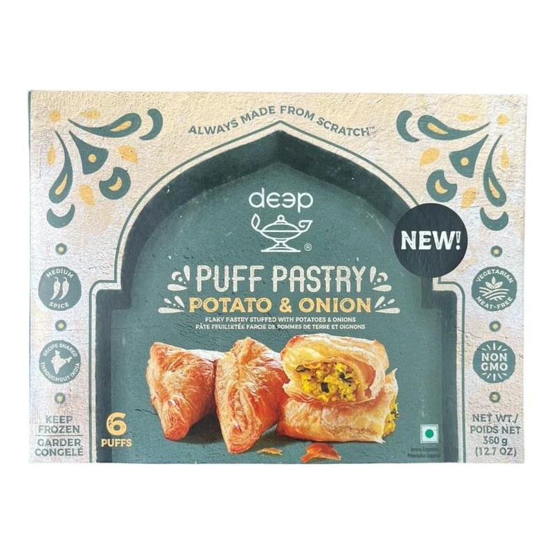 DEEP Frozen Puff Potato & Onion 360 gm