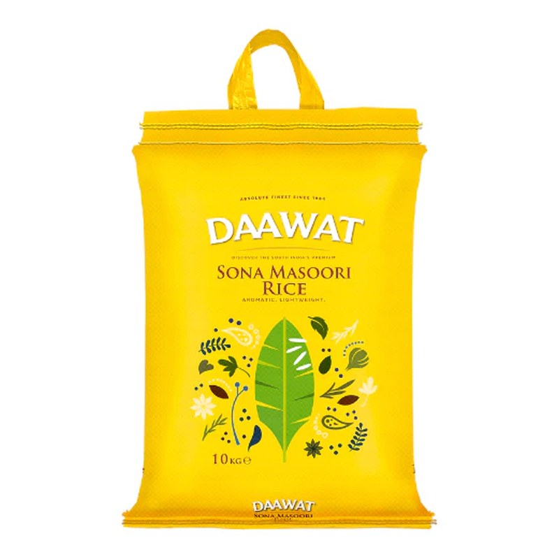 DAAWAT Sona Masoori Rice (Yellow) 10 kg