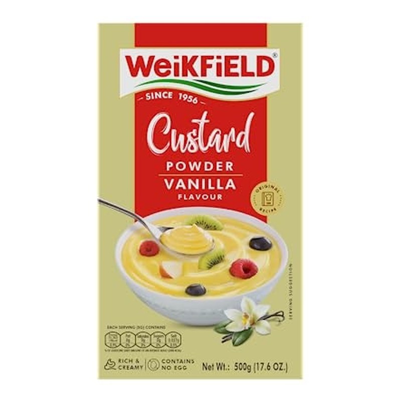 WEIKFIELD Custurd Vanilla Powder 500 gm